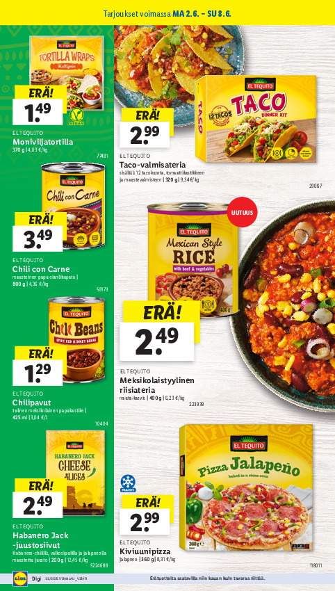 Lidl Koko Suomen tarjoukset sivu 20